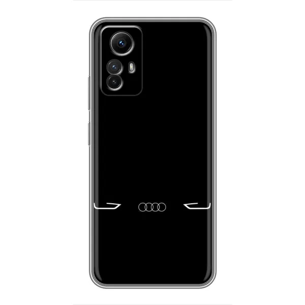Чехол с рисунком «Силует Audi» для Xiaomi Redmi Note 12s Чехол с рисунком «Силует Audi» для Xiaomi Redmi Note 12s
