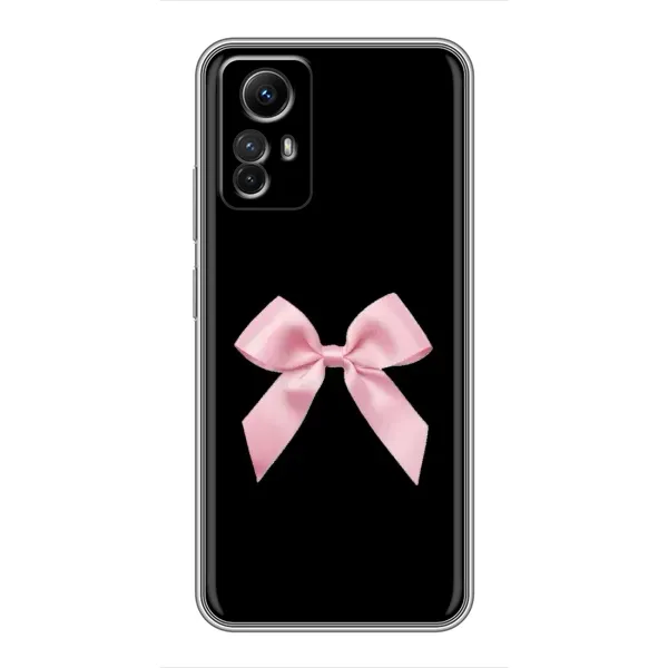 Чехол с рисунком «Бант на черном» для Xiaomi Redmi Note 12s Чехол с рисунком «Бант на черном» для Xiaomi Redmi Note 12s