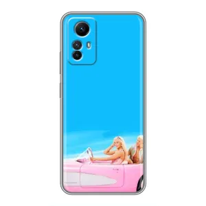 Силиконовый Чехол Барби Фильм на Xiaomi Redmi Note 12s (Барби и Кен)
