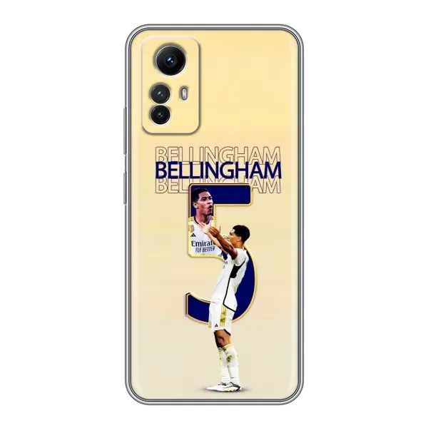 Чехол с рисунком «Беллингем ,Реал 5» для Xiaomi Redmi Note 12s