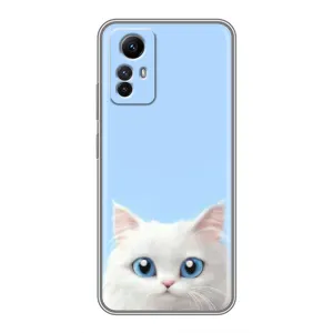 Чехол на тематику: Коты для Xiaomi Redmi Note 12s (Белый кот)