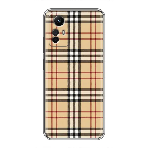 Чехол с рисунком «Burberry стиль» для Xiaomi Redmi Note 12s Чехол с рисунком «Burberry стиль» для Xiaomi Redmi Note 12s