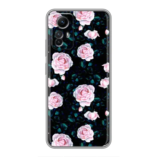 Чехол с рисунком «Чайные розы» для Xiaomi Redmi Note 12s Чехол с рисунком «Чайные розы» для Xiaomi Redmi Note 12s