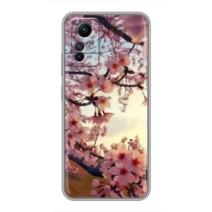 Чехол с принтом САКУРЫ на Xiaomi Redmi Note 12s (Цветущая сакура)