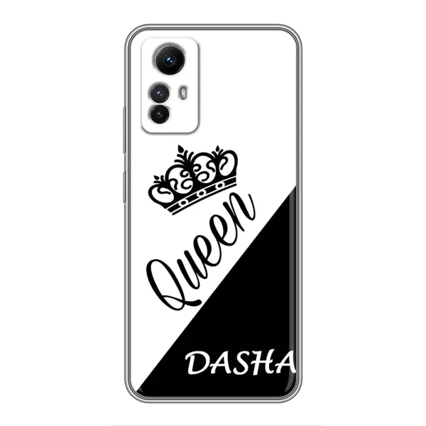 Чехол с рисунком «DASHA» для Xiaomi Redmi Note 12s