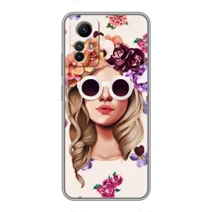 Чехол с картинкой Модные Девчонки Xiaomi Redmi Note 12s (Девушка в очках)