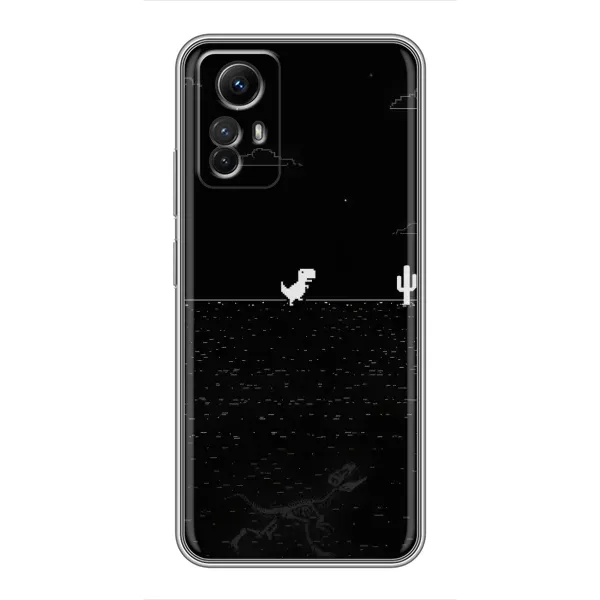Чехол с рисунком «Динозаврик» для Xiaomi Redmi Note 12s Чехол с рисунком «Динозаврик» для Xiaomi Redmi Note 12s