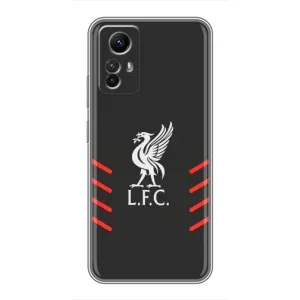 Силиконовые Чехлы принт Футбол на Xiaomi Redmi Note 12s (Эмблема Liverpool)