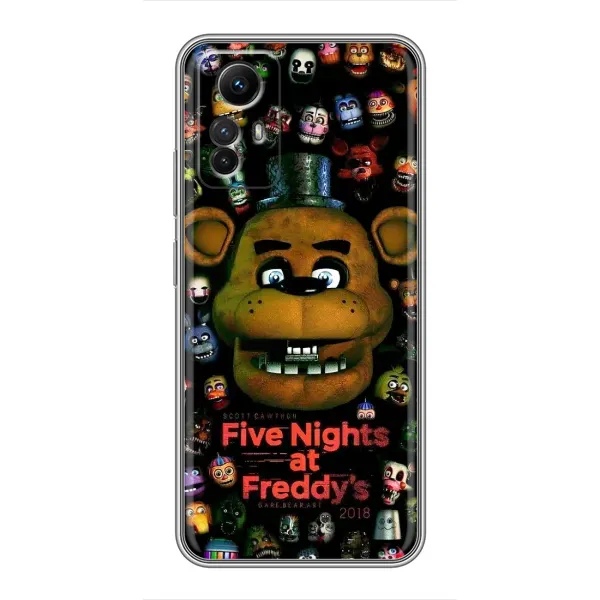 Чехол с рисунком «Freddy» для Xiaomi Redmi Note 12s