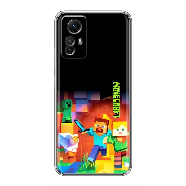 Чехол с рисунком «Герой Майнкрафт» для Xiaomi Redmi Note 12s Чехол с рисунком «Герой Майнкрафт» для Xiaomi Redmi Note 12s