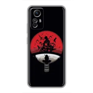 Чохли з принтом Ітачі Учіха на Xiaomi Redmi Note 12s (Ітачі на чорному)