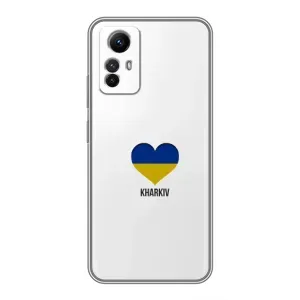 Чехлы силиконовые (Город Харьков) на Редми Нот 12с (Kharkiv)