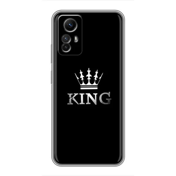 Чехол с рисунком «KING» для Xiaomi Redmi Note 12s Чехол с рисунком «KING» для Xiaomi Redmi Note 12s
