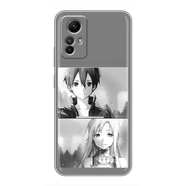 Чехол с рисунком «Кирито-Асуна» для Xiaomi Redmi Note 12s Чехол с рисунком «Кирито-Асуна» для Xiaomi Redmi Note 12s