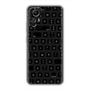 Чехол с рисунком «Клавиатура» для Xiaomi Redmi Note 12s