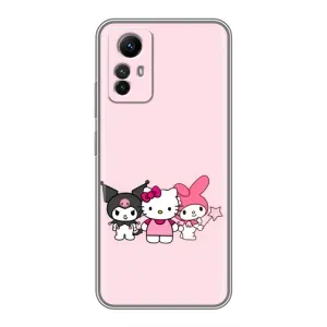 Чехол с персонажем Куроми на Xiaomi Redmi Note 12s (Куроми Мелоди Китти)