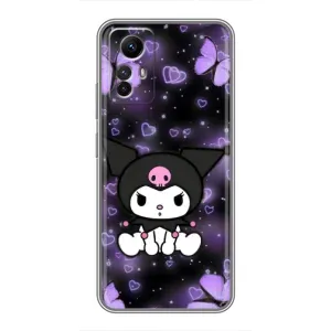 Чехол с персонажем Куроми на Xiaomi Redmi Note 12s (Куроми на черном)