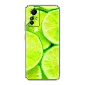 Чохол з зображенням смачної їжі для Xiaomi Redmi Note 12s (Лайм)
