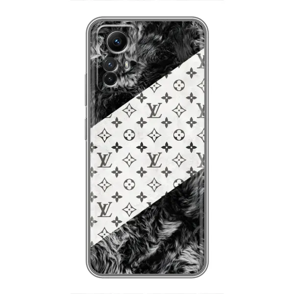 Чехол с рисунком «LV на белом» для Xiaomi Redmi Note 12s