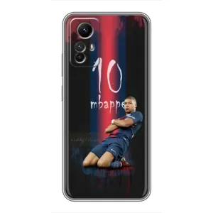 Чохол (TPU) з Футболістом на Xiaomi Redmi Note 12s (MBAPPE 10)