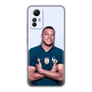Чохол (TPU) з Футболістом на Xiaomi Redmi Note 12s (Мбаппешичка)