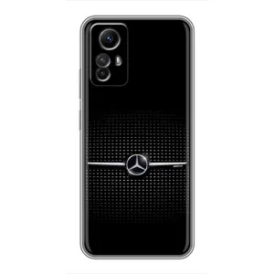 Силиконовый бампер с картинкой машины на Xiaomi Redmi Note 12s (Mercedes)