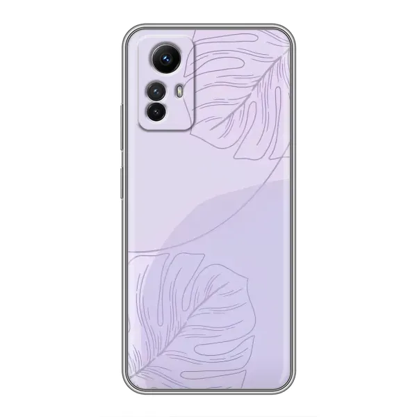 Чехол с рисунком «Монстера фиолетовая» для Xiaomi Redmi Note 12s Чехол с рисунком «Монстера фиолетовая» для Xiaomi Redmi Note 12s