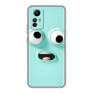 Чехол с рисунком «Забавное мятное лицо» для Xiaomi Redmi Note 12s