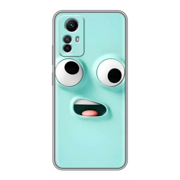Чехол с рисунком «Забавное мятное лицо» для Xiaomi Redmi Note 12s Чехол с рисунком «Забавное мятное лицо» для Xiaomi Redmi Note 12s