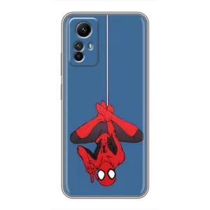 Чохол Супергерой Людина Павук на Xiaomi Redmi Note 12s (На павутині)