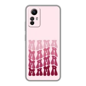 Чохли на день мами на Редмі Нот 12с (Напис мама)