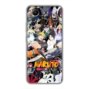 Купить Чехлы на телефон с принтом Anime для Xiaomi Redmi Note 12s (Наруто постер)