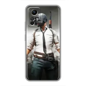 Чохол з картинкою "Герой Pubg" на Xiaomi Redmi Note 12s (Пабг)