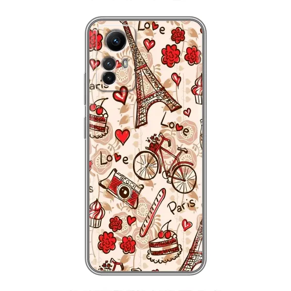 Чехол с рисунком «Париж мечта» для Xiaomi Redmi Note 12s Чехол с рисунком «Париж мечта» для Xiaomi Redmi Note 12s