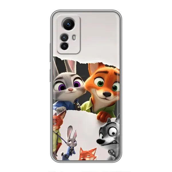 Чехол с рисунком «Персонажи Зоо» для Xiaomi Redmi Note 12s