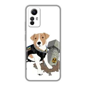 Чехол с принтом Собаки Патрон для Xiaomi Redmi Note 12s (Пёс Патрон с ракетой)