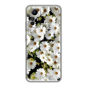 Чохол з ромашками на Xiaomi Redmi Note 12s (Рамка в ромашках)