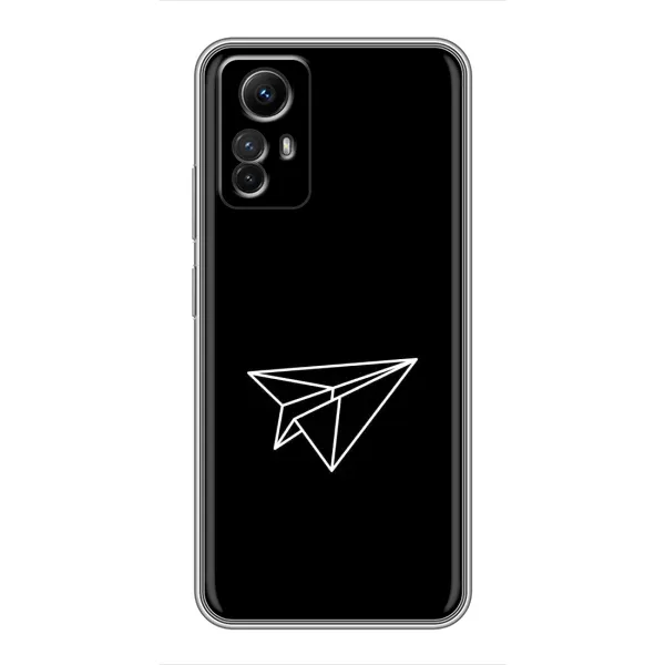Чехол с рисунком «Самолетик» для Xiaomi Redmi Note 12s Чехол с рисунком «Самолетик» для Xiaomi Redmi Note 12s