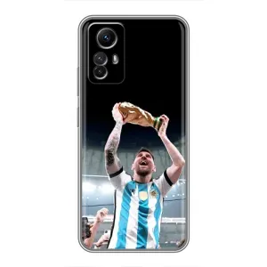 Чохли Лео Мессі Аргентина для Xiaomi Redmi Note 12s (Щасливий Мессі)