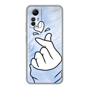 Чехлы (Знак сердечка) на Xiaomi Redmi Note 12s (Сердечка знак)
