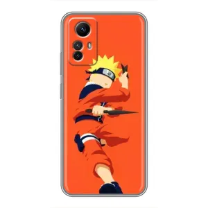 Чехлы с принтом Наруто на Xiaomi Redmi Note 12s (Силуэт Наруто)