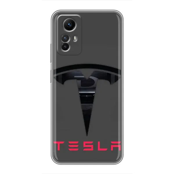 Чехол с рисунком «Logo TESLA» для Xiaomi Redmi Note 12s Чехол с рисунком «Logo TESLA» для Xiaomi Redmi Note 12s