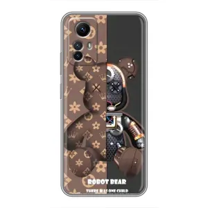 Силиконовый чехол для Xiaomi Redmi Note 12s (Медмедь Луи Виттон)