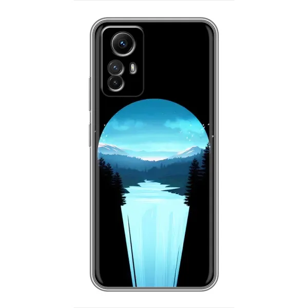 Чехол с рисунком «Синий Водопад» для Xiaomi Redmi Note 12s Чехол с рисунком «Синий Водопад» для Xiaomi Redmi Note 12s