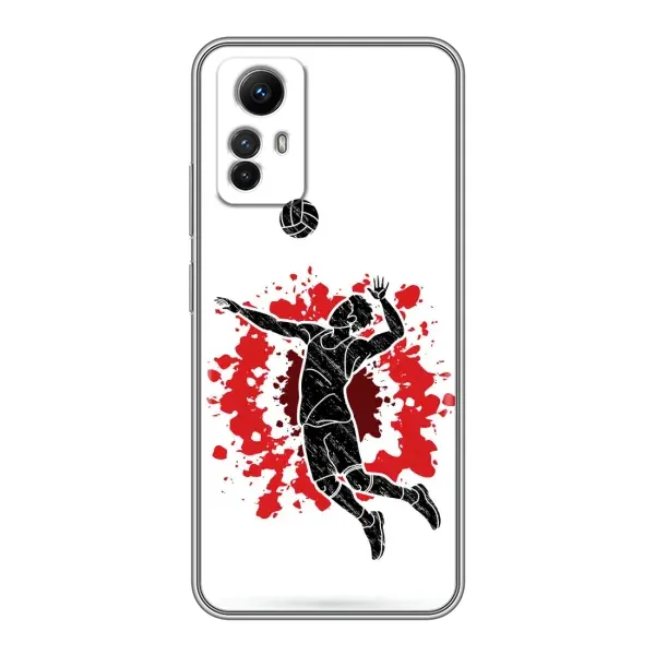 Чехол с рисунком «Волейболист» для Xiaomi Redmi Note 12s Чехол с рисунком «Волейболист» для Xiaomi Redmi Note 12s