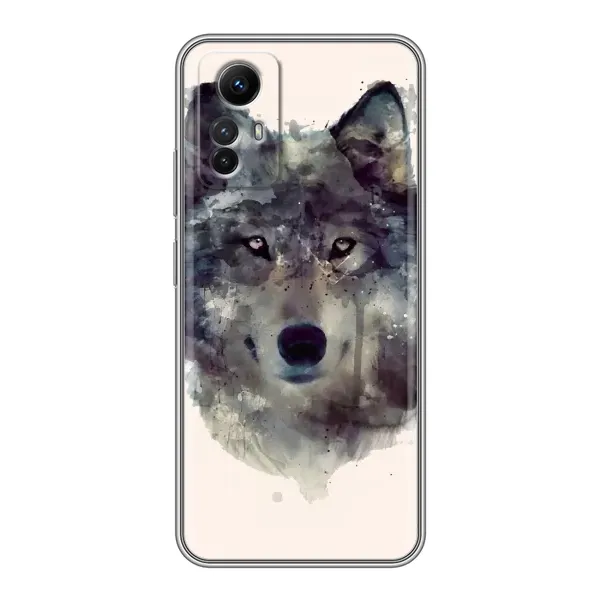 Чехол с рисунком «Волк» для Xiaomi Redmi Note 12s Чехол с рисунком «Волк» для Xiaomi Redmi Note 12s