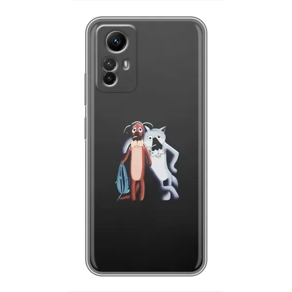 Чехол с рисунком «Шо, опять» для Xiaomi Redmi Note 12s