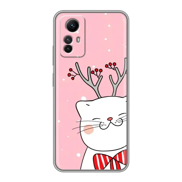 Чехол с рисунком «Зимний кот» для Xiaomi Redmi Note 12s Чехол с рисунком «Зимний кот» для Xiaomi Redmi Note 12s