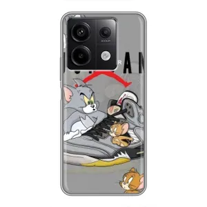 Силіконовый Чохол Nike Air Jordan на Редмі Нот 13 (5G) (Air Jordan)