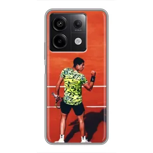 Чехлы с принтом Спортивная тематика для Xiaomi Redmi Note 13 (5G) (Алькарас Теннисист)